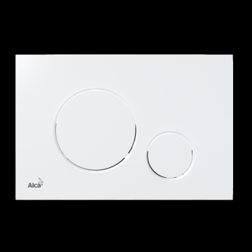 Clapeta actionare wc alb lucios Alcaplast 670