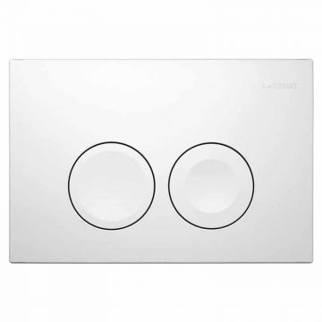 Clapeta cu actionare dubla Geberit  Delta21 alb alpin
