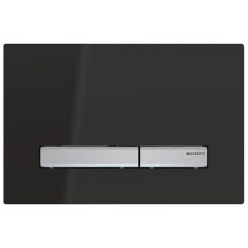 Clapeta cu actionare dubla Geberit Sigma 50 negru Clapeta cu actionare dubla Geberit Sigma 50 negru