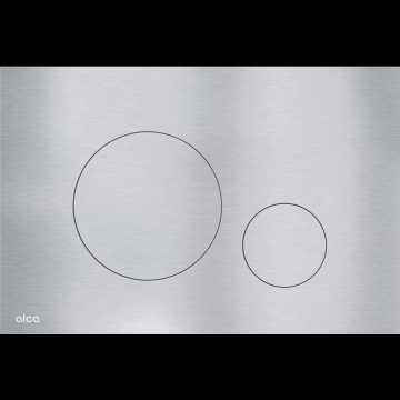 Clapeta actionare rezervor wc, otel inoxidabil inox semimat Alcadrain TURN-INOX