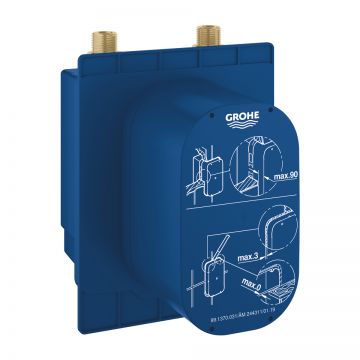 Corp incastrat Grohe Eurosmart Cosmopolitan E cu mixare apa pentru baterii electronice de lavoar