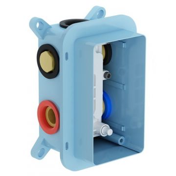 Corp incastrat Ravak R-Box Multi cu 4 cai pentru baterii incastrate