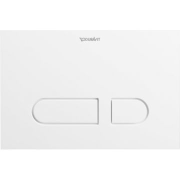 Clapeta cu dubla actionare Duravit DuraSystem A1  plastic  alb