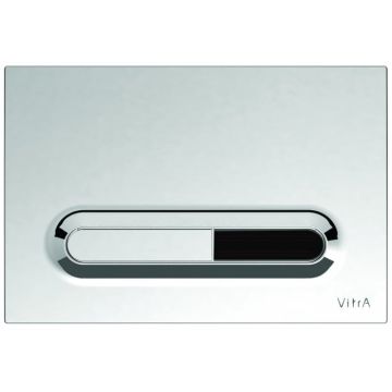 Clapeta de actionare touch-free cu senzor cromat, 12cm   742-0880