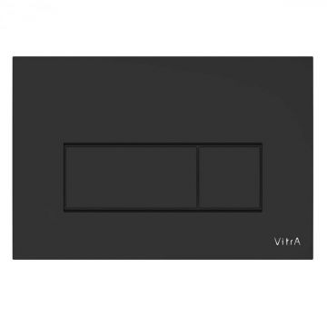 Placa de clatire patrata Root, negru mat    740-2311