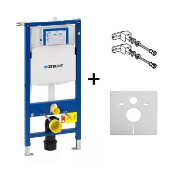 Set rezervor incastrat cu cadru Geberit Duofix Sigma UP320 de 12cm  set fixare si set fonoizolant incluse